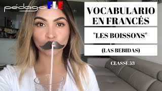 🥤LAS BEBIDAS EN FRANCES  VOCABULARIO  Clase 53 [upl. by Erickson]