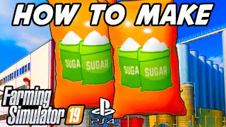 How To Make Sugar On Console  Ravensberg  Farming Simulator 19 [upl. by Pantheas]