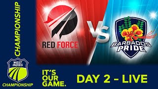 🔴 LIVE Trinidad amp Tobago v Barbados  Day 2  West Indies Championship  Thursday 23rd March 2023 [upl. by Enaed]