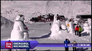 Funny ski resort webcam footage [upl. by Earahs]