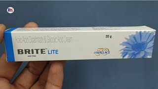 Brite Lite Cream  Kojic Acid Dipalmitate amp Glycolic Acid Cream  Brite Lite Cream Uses benefits [upl. by Nitsirc]