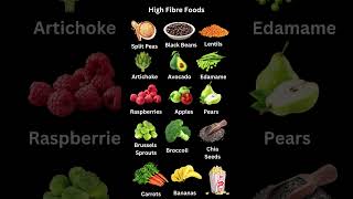 High Fibre Foods wellness nutrition healthyliving [upl. by Faden]