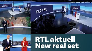 New studio and intro for RTL aktuell Germany [upl. by Armmat]