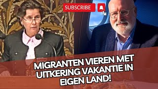 PVVer Faber is KLAAR met LINKS wanbeleid Migranten vieren vakantie in EIGEN LAND met uitkering [upl. by Erikson]