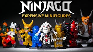 Most EXPENSIVE LEGO Ninjago Minifigures [upl. by Gromme555]