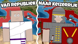 Hoe werd de Republiek het Romeinse Keizerrijk  Geschiedenis [upl. by Sura879]