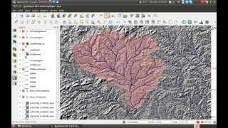 Delimitação de Bacias com QGIS  Vídeo 6 [upl. by Biagio]