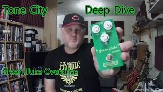 Tone City Green Tube  Tubescreamer  1st ImpressionDeep Dive [upl. by Bartie]