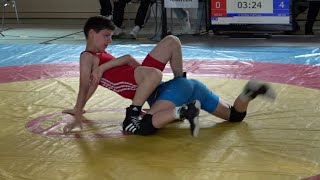 Wrestling  Ringen CJugend MDM 2022 in Plauen Freestyle 42 kg [upl. by Lehctim]