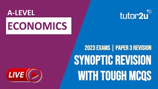 Paper 3 2023  Tough MCQs  ALevel Economics Exam Revision [upl. by Anotal]