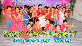 Baby shark Dance baby with father Childers day special [upl. by Ahsilla990]