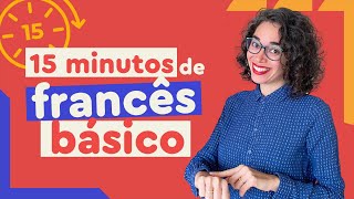 Aula de Francês básico em 15 minutos  Afrancesados [upl. by Gnav]