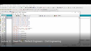 Staad Pro Lecture  12  Dynamic Analysis With Response Spectrum Method [upl. by Conny75]