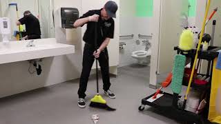 Janitorial Restroom Cleaning StepByStep Training [upl. by Bobinette]