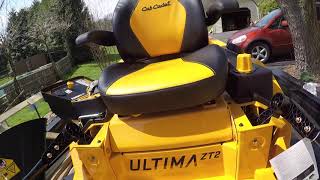 Cub Cadet Ultima ZT2 60quot pick up and assembly [upl. by Aicilaanna]