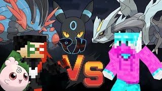 I Challenged POKENOVA to a PIXELMON BATTLE [upl. by Ellerred898]