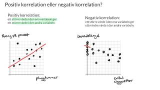 Matematik 2 Korrelation och kausalitet orsakssamband OBS Punkter har fallit bort [upl. by Martell]