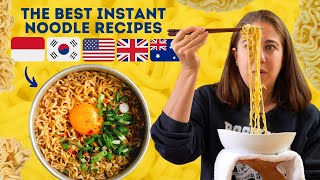 5 NEW INSTANT NOODLE Dishes to Try 🍜 [upl. by Iggy144]