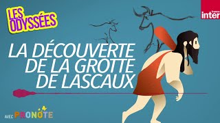 La découverte de la grotte de Lascaux  Les Odyssées lhistoire pour les 7 à 12 ans [upl. by Oesile]