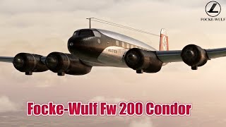 MSFS 1935 │ FockeWulf Fw 200 Condor ✈ EDNY Friedrichshafen  EDDI Berlin Tempelhof [upl. by Ramos]