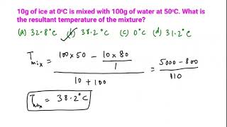 L14  Calorimetry5 problem practice [upl. by Lenrow]