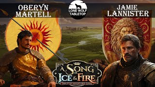 MARTELLS vs LANNISTERS  A Song of Ice and Fire Battlereport 038 GERDE [upl. by Lamrouex207]