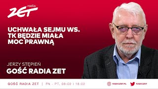 Jerzy Stępień Uchwała Sejmu ws TK będzie miała moc prawną [upl. by Atirat]