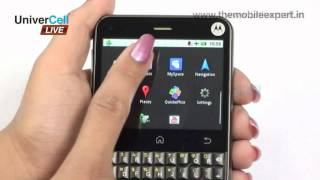 Motorola Charm  UniverCell The Mobileexpert Reviews [upl. by Fifi795]