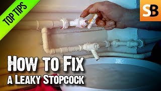 How to Fix a Leaky Stopcock amp Stop Dripping Water [upl. by Avrom685]