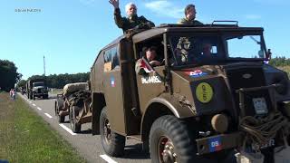 WW2 Historic Convoy  Konvooi  Colonne 75 years Operation Market Garden Valkenswaard 1492019 [upl. by Rona913]