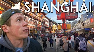 First Impressions of SHANGHAI CHINA Travel Vlog [upl. by Pleione159]