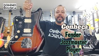 Conheça a Guitarra Fender Jazzmaster Players Series [upl. by Nadnerb864]