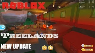 Roblox TreeLands New Update Lift Buildings Sections [upl. by Brande191]