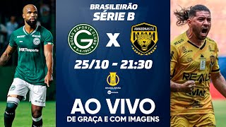 GOIÁS X AMAZONAS  BRASILEIRÃO SÉRIE B 2024  JOGO COMPLETO [upl. by Euqinemod]