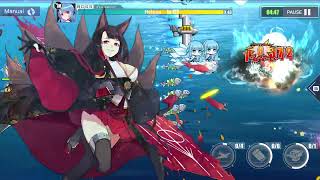 Nakaga vs Virgo Helena Challenge Mode  Azur Lane [upl. by Liam]