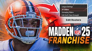 Madden 25 Franchise Mode Best Rosters amp XP Sliders  REALISTIC Player Progression amp Regression [upl. by Korey]