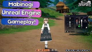 MABINOGI UNREAL ENGINE NEW FOOTAGE mabinogi [upl. by Idleman]