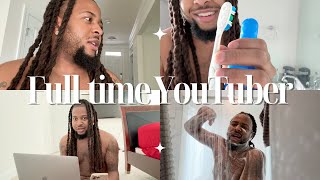 The Life Of A FullTime YouTuber  Self Care  GRWM [upl. by Ahsimaj43]