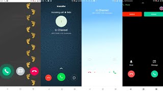 LG K40  VIVO Y12  HUAWEI P30  OPPO A52  INCOMING CALL [upl. by Mannuela]