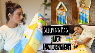 NewBorn Essential  Different Uses of Baby Sleeping Bag [upl. by Hurff380]