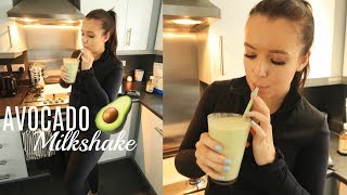 AVOCADO PROTEIN SHAKE  Quick  Simple Recipe [upl. by Marlon]