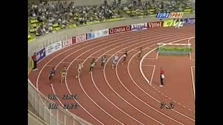 1995 Monaco GP  Womens 200m  Torrence2181vs Privalova2187vs Ottey2213 [upl. by Kalmick]