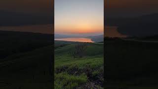 Mount Fuji amp Lake Yamanaka Evening Panorama View [upl. by Wilde135]