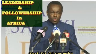 PROF PLO LUMUMBA GREATEST SPEECH THAT GOT NIGERIAN LEADERS CRYING IN PUBLIC [upl. by Norred542]