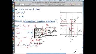 133 Open Channel Flows  Rapidly Varying Flows Hydraulic Jumps [upl. by Ideih]