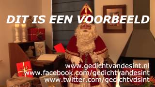 Video gedicht sinterklaas voetballen voorbeeld Sinterklaasgedicht [upl. by Alfredo141]