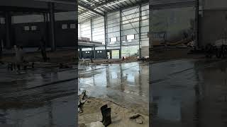 500000 sqfeet area complete final day castingshort videoviralvideo civilengineering [upl. by Ainatnas]