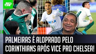 HAHAHA OLHA como o Corinthians PROVOCOU o Palmeiras após VICE pro Chelsea no Mundial [upl. by Annahtur]