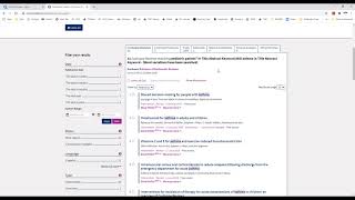 Searching for Systematic Reviews in Cochrane Library [upl. by Larner702]