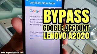 Bypass FRP Lenovo A2020 Google akun terkunci jangan galau ini solusinya [upl. by Gatian]